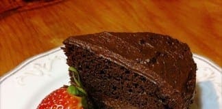 Healthy Rich Chocolate Cake - Flour Free - Sugar Free