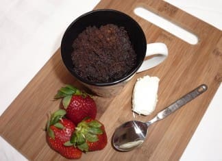 Coconut Oil Post - Gluten Free Chocolate Mug Cake In less than 5 minutes