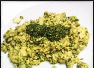 coconut-oil-post-scrambled-pesto-eggs