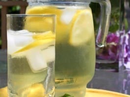 coconut oil post detox lemonade