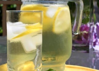 coconut oil post detox lemonade