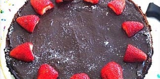 coconut oil post chocolate tart