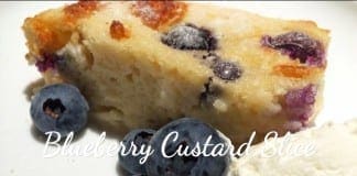 coconut oil post blueberry custard slice web