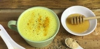 Coconut Oil Post Turmeric milk for Sore Throats