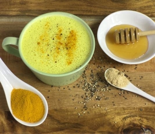 Coconut Oil Post Turmeric milk for Sore Throats