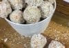 Coconut oil post coconut, carrot, ginger fat bombs