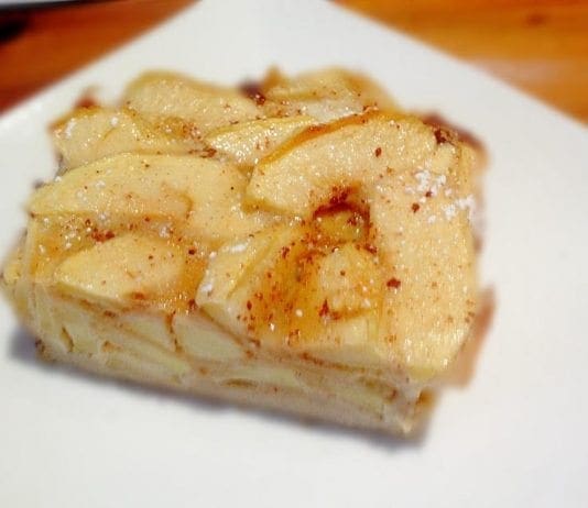 Gluten Free Baked Apple Pancake
